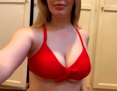 My First Post Here! I Hope You Enjoy My Big Tits Before The Beach 💕