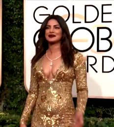 Priyanka Chopra At The Golden Globes