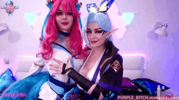 ahri-and-vayne-from-league-of-legends-by-purple-bitch-and-amber-hallibell_001